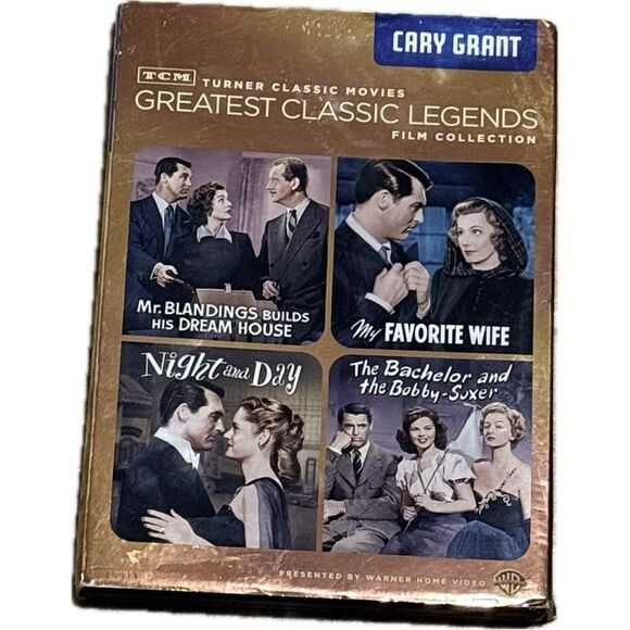 Silver Screen Icons: Cary Grant
(DVD, 2012, 4-Disc Set) - Picture 1 of 2